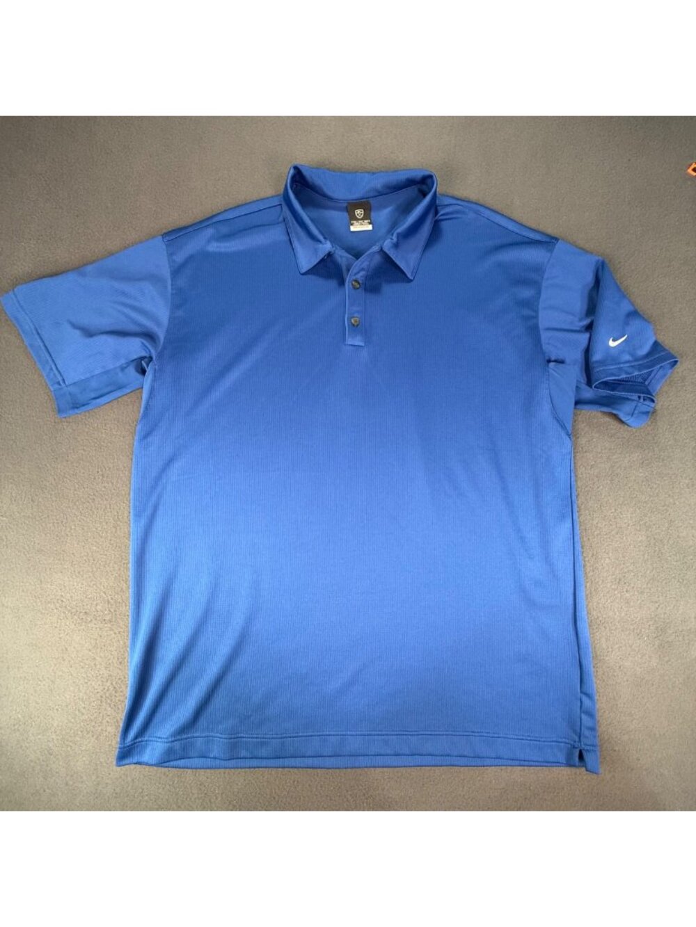 Nike Golf Sphere Dry Polo Mens Size XXL Short Sleeve Shirt Blue Golfer